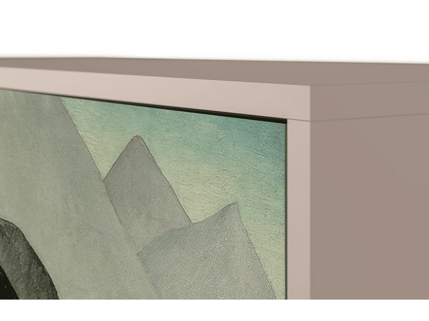 Credenza - 115х84х41 cm - S3 - The Cubist Paintings , Latte