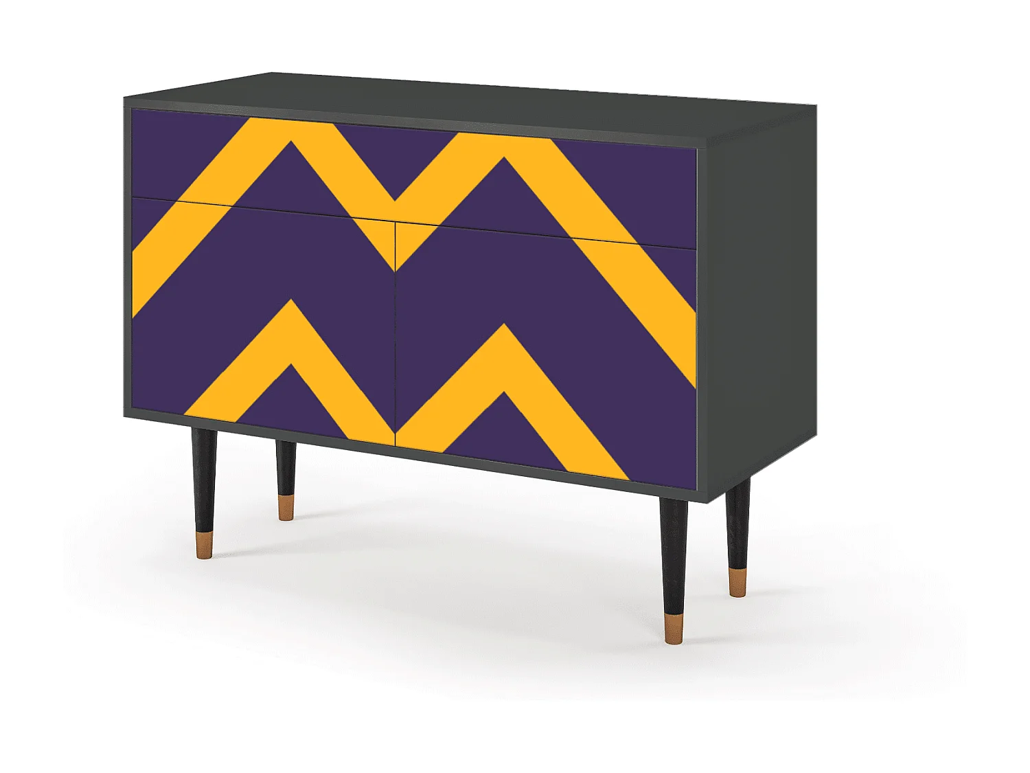 Buffet - 115x85x48 cm - BS4 - The Brightest Way, Anthracite