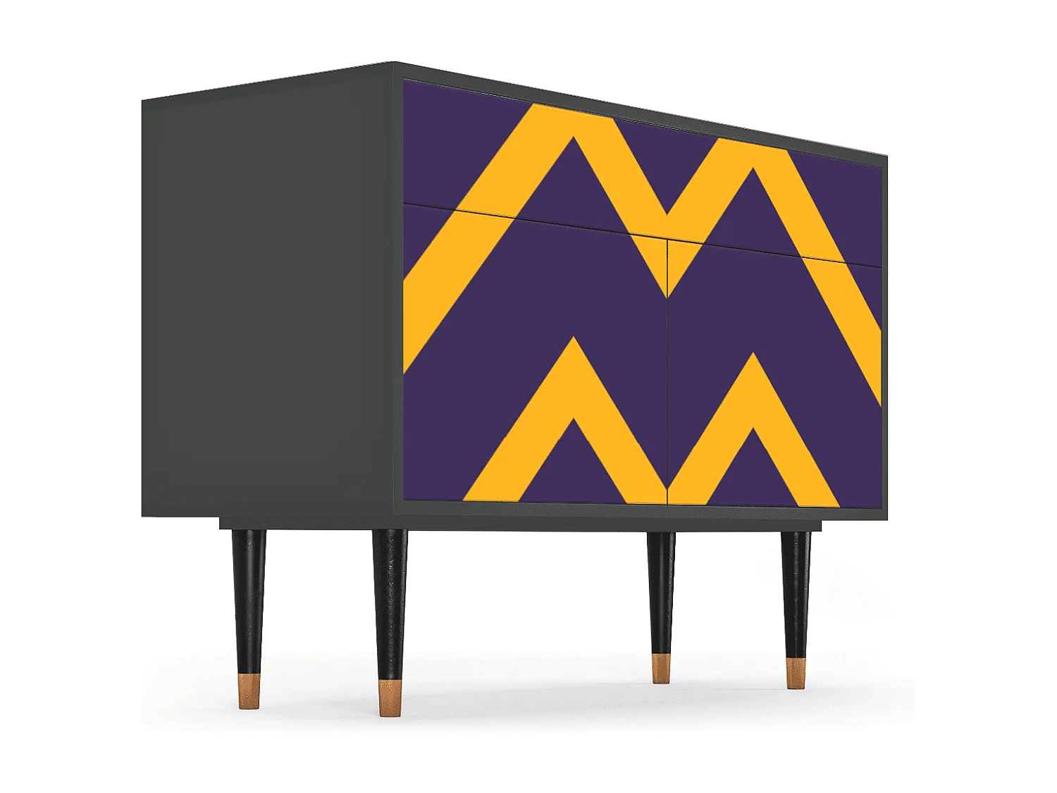 Buffet - 115x85x48 cm - BS4 - The Brightest Way, Anthracite