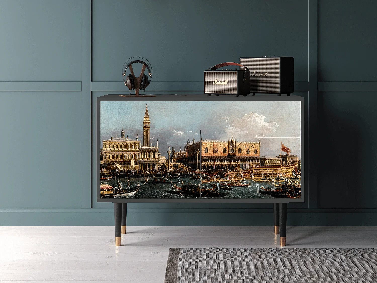 Buffet - 115x85x48 cm - BS4 - The Bucintoro, Anthracite