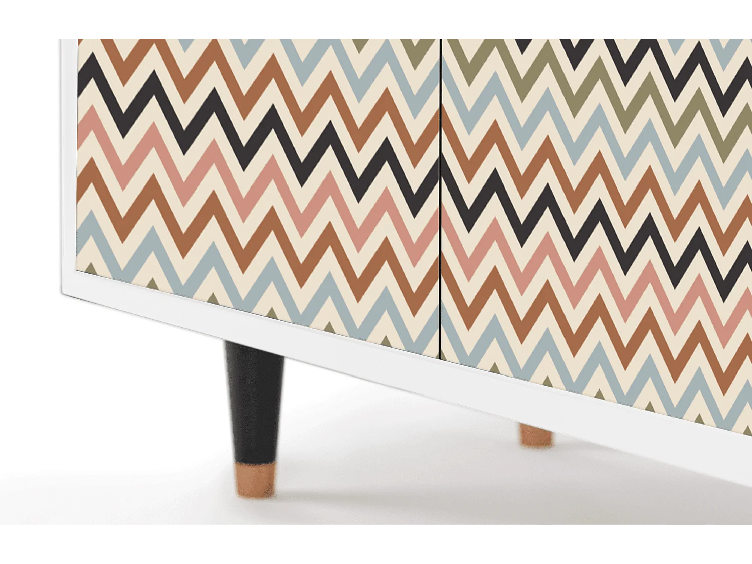 Credenza - 94x96x48 cm - BS3 - Bright Ripple, Bianco