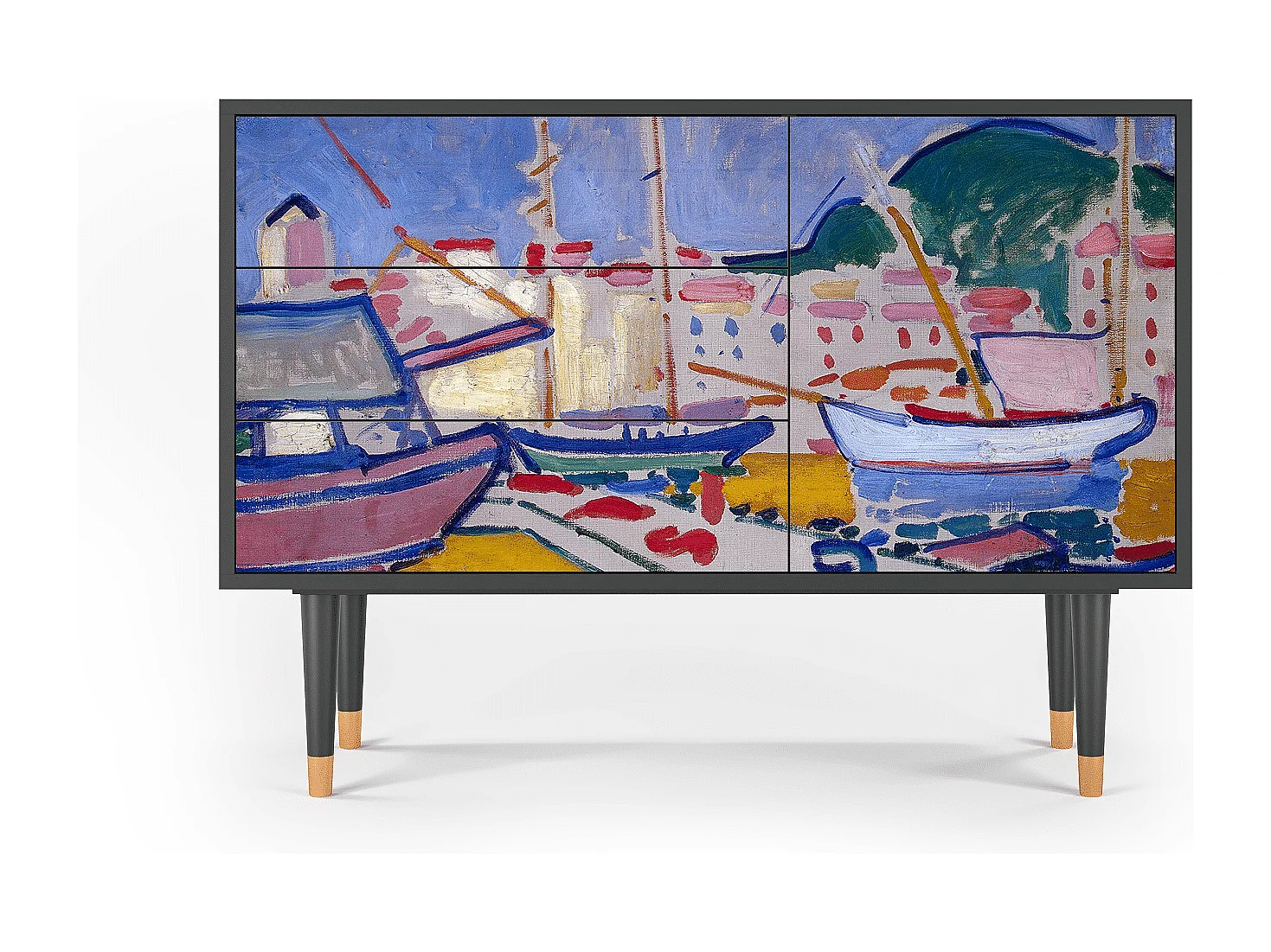 Credenza - 115х84х41 cm - S3 - The Port of Collioure , Antracite