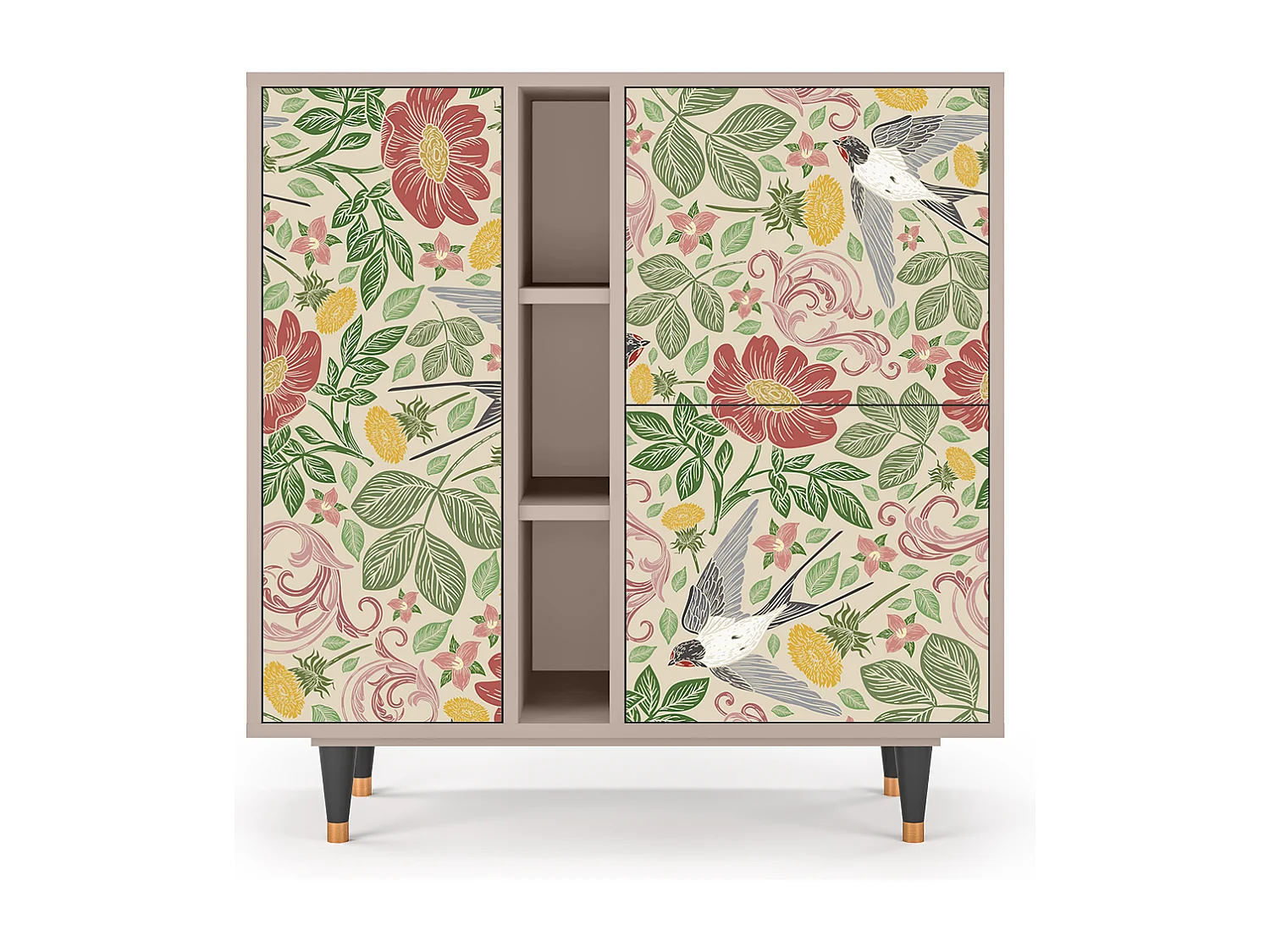 Buffet - 94х96х41 cm - BS5 - Spring Swallow, Latte