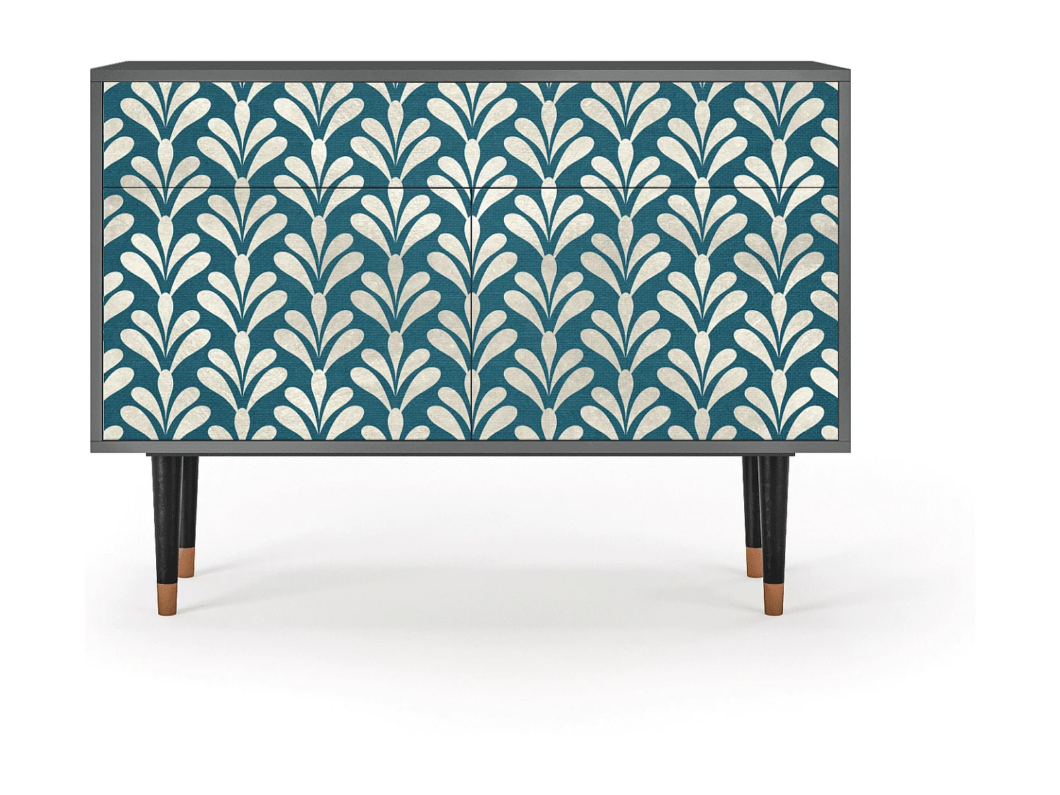 Buffet - 115x85x48 cm - BS4 - Milky Tears, Anthracite