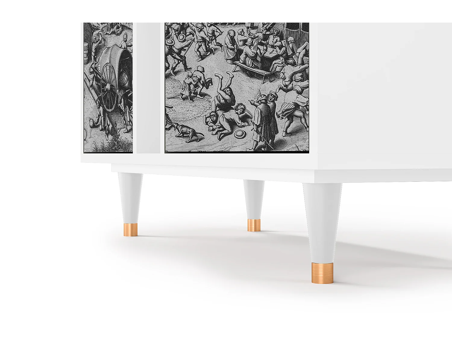 Buffet - 94х96х41 cm - BS5 - The Festival of Saint, Blanc