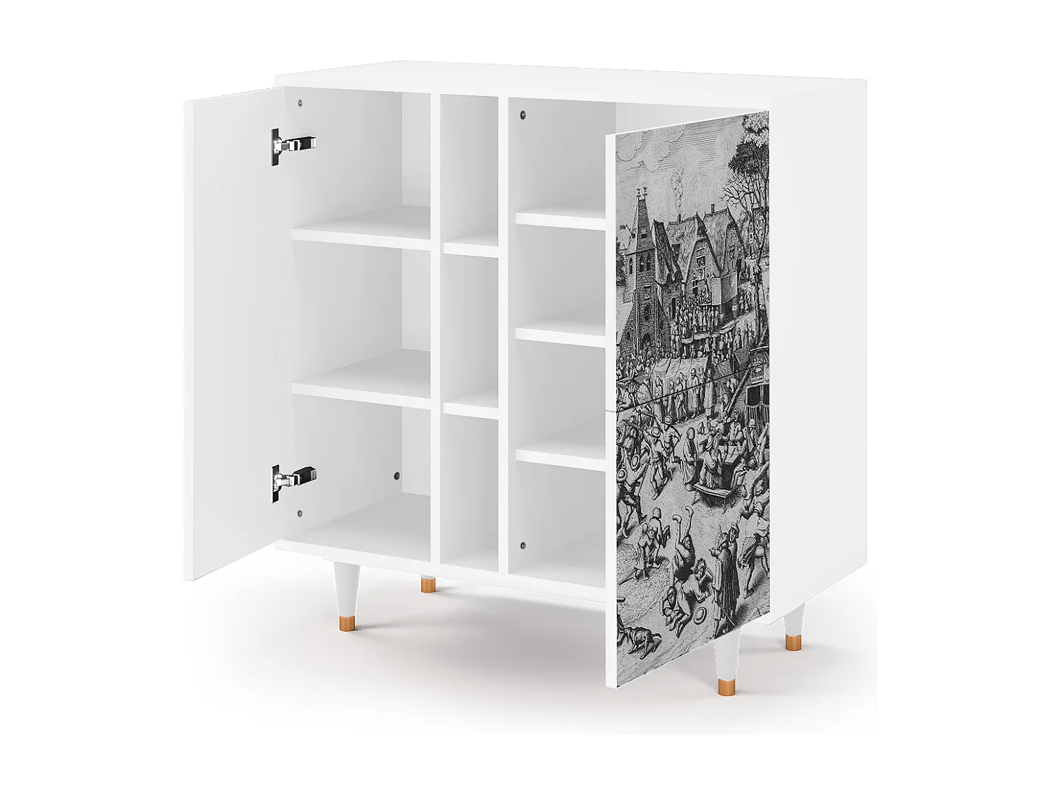 Buffet - 94х96х41 cm - BS5 - The Festival of Saint, Blanc