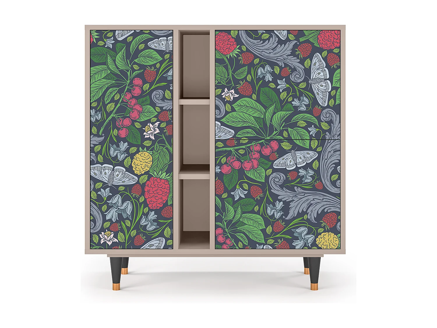 Sideboard - 94х96х41 cm - BS5 - Summer Berries, Latte