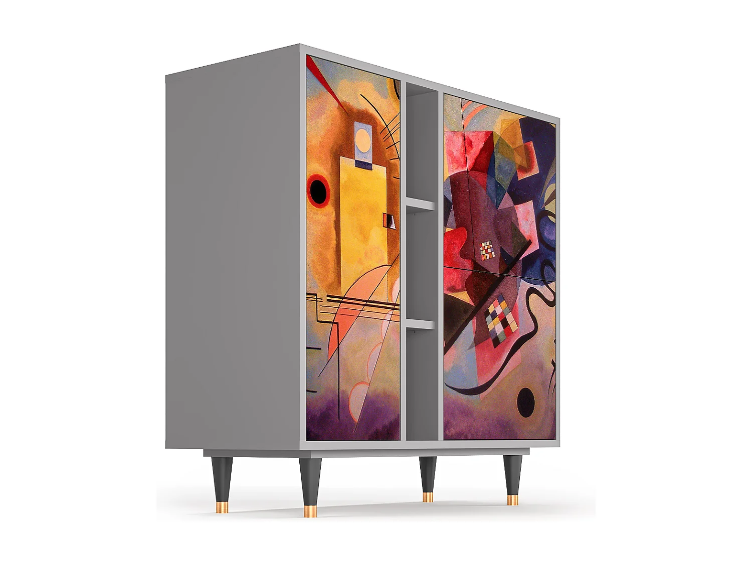 Aparador - 94х96х41 cm - BS5 - Modern Art, Gris