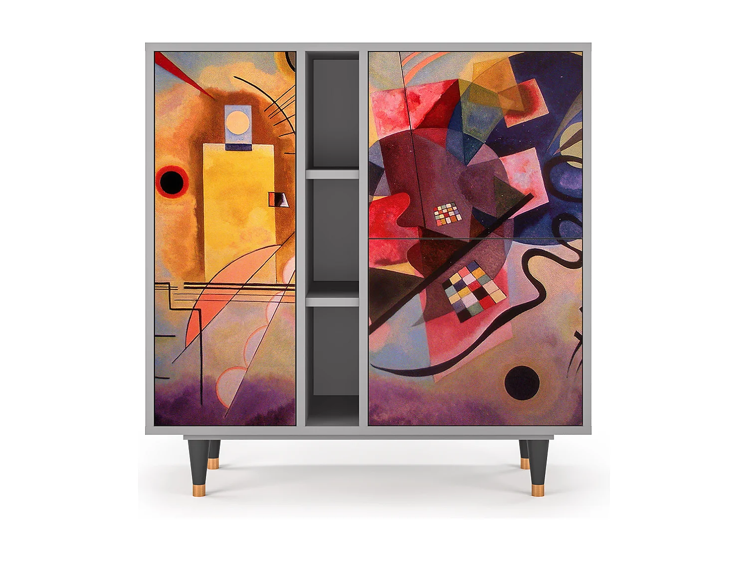 Aparador - 94х96х41 cm - BS5 - Modern Art, Gris