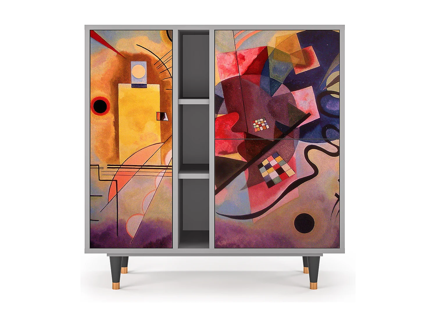 Aparador - 94х96х41 cm - BS5 - Modern Art, Gris