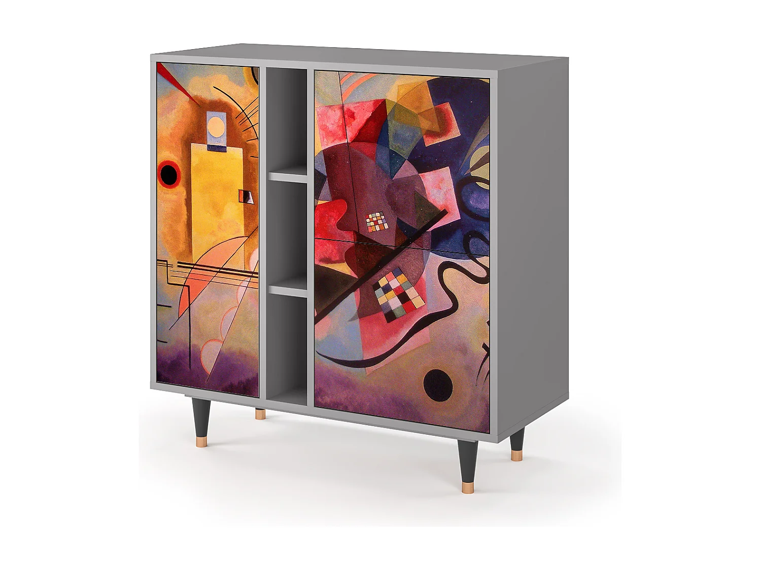 Aparador - 94х96х41 cm - BS5 - Modern Art, Gris