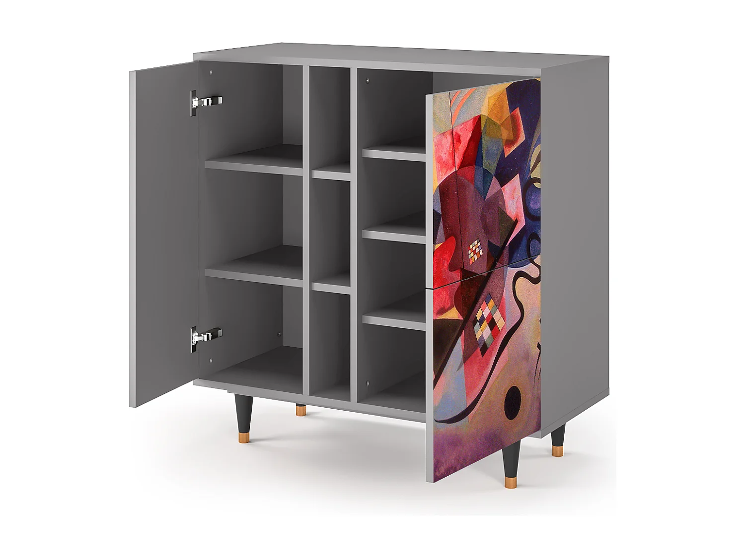 Aparador - 94х96х41 cm - BS5 - Modern Art, Gris