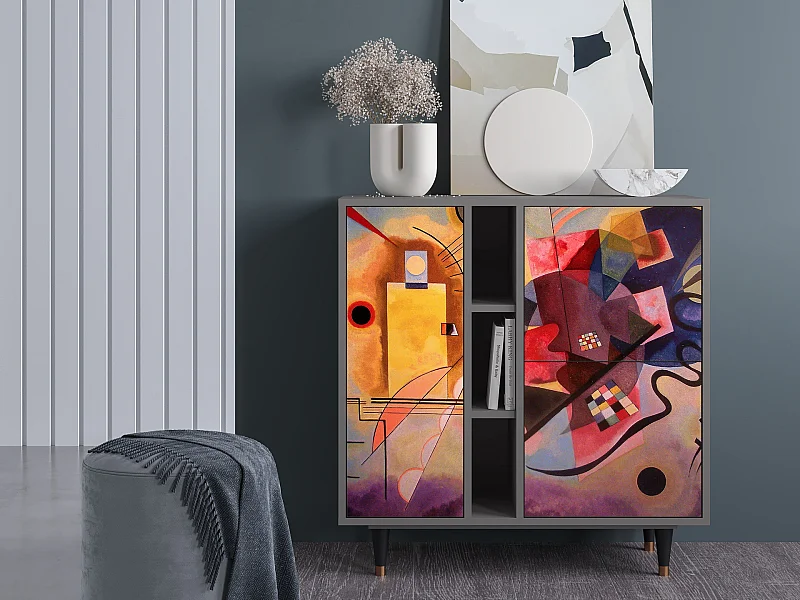 Sideboard - 94х96х41 cm - BS5 - Modern Art, Grau