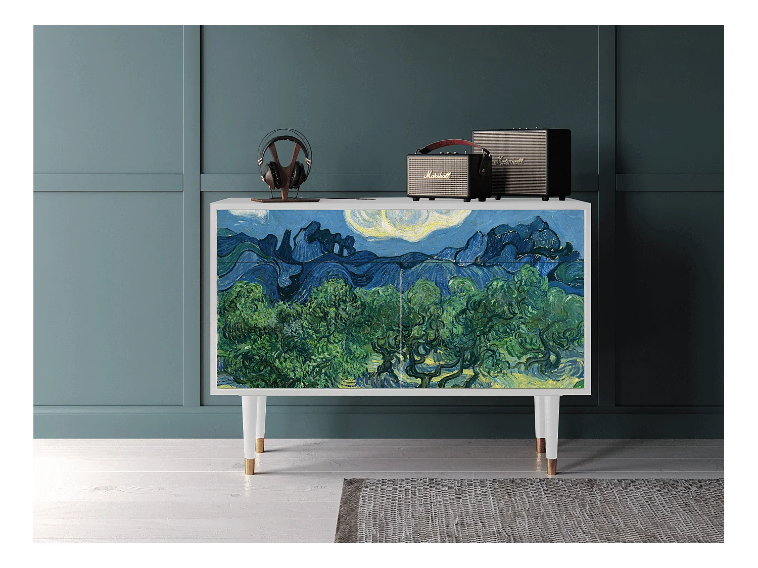 Dressoir - 115x85x48 cm - BS4 - The Oil Trees, Wit