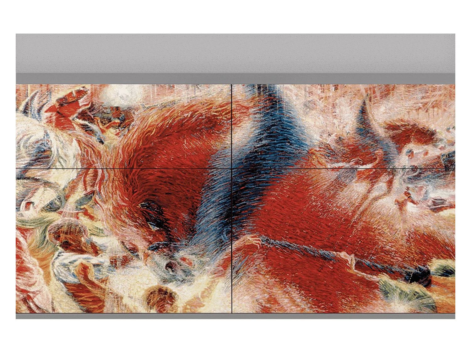 Sideboard - 115x85x48 cm - BS4 - The City Rises, Grau