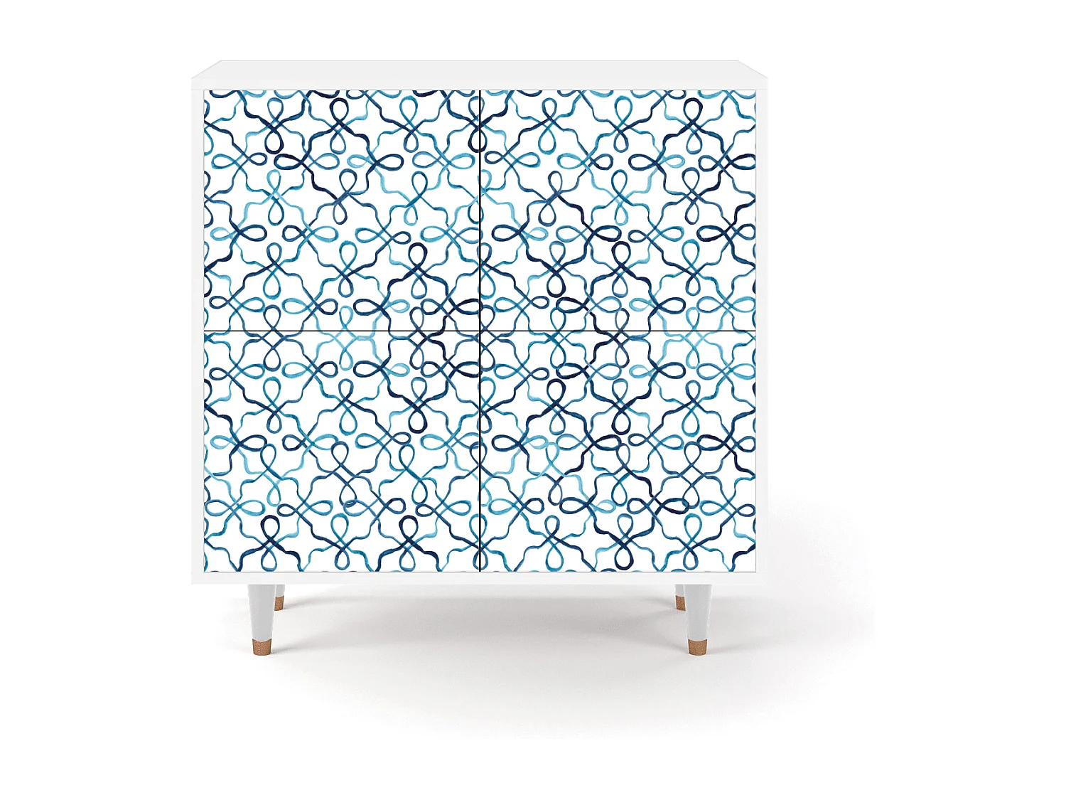 Buffet - 94x96x48 cm - BS3 - Marine Strings, Blanc