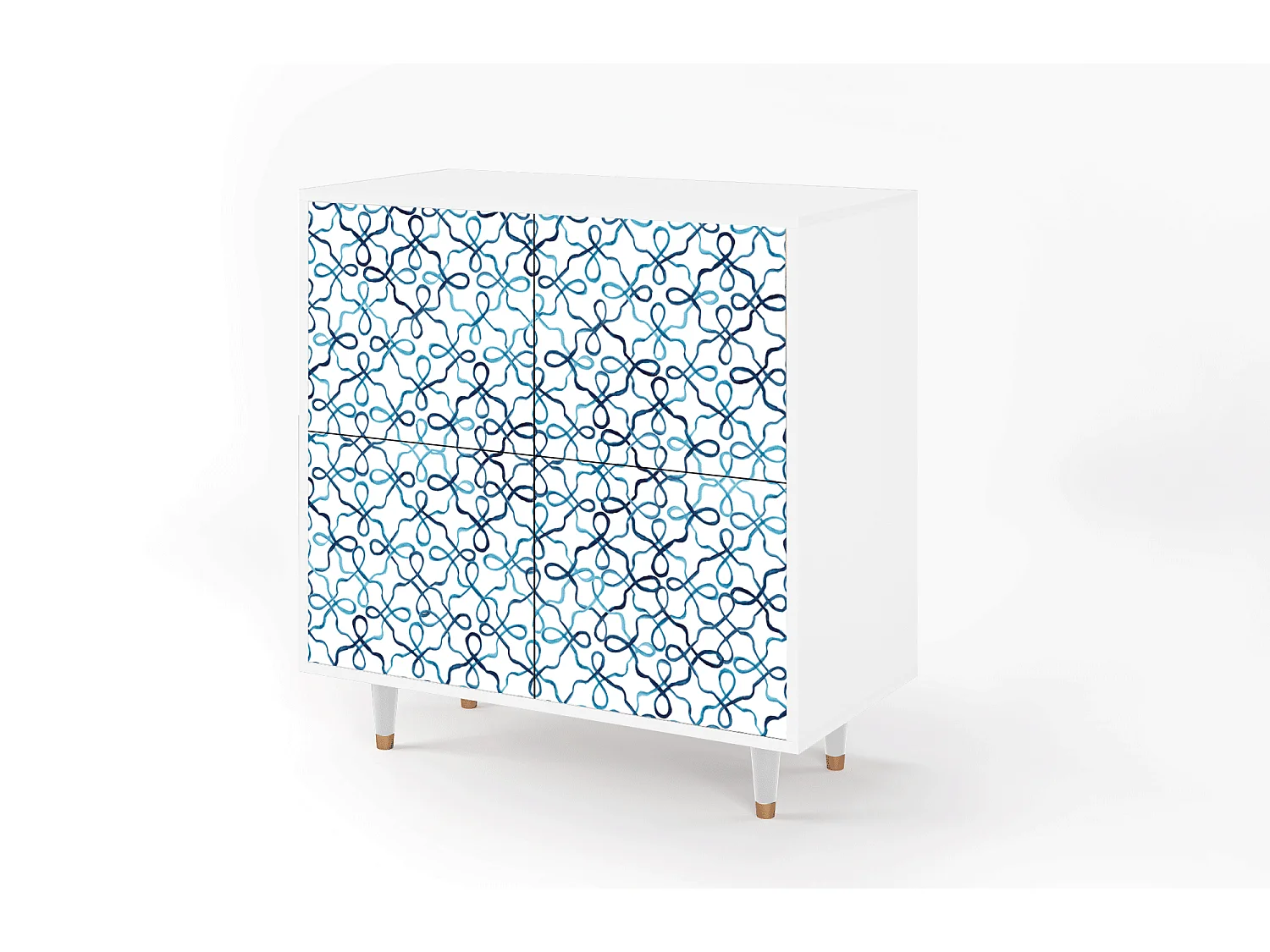 Buffet - 94x96x48 cm - BS3 - Marine Strings, Blanc