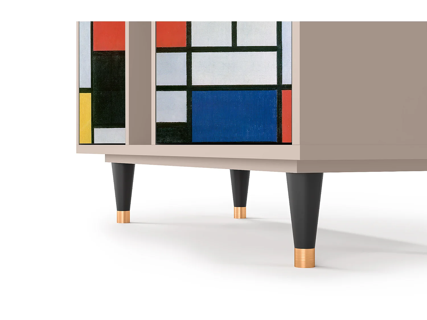 Buffet - 94х96х41 cm - BS5 - Composition, Latte