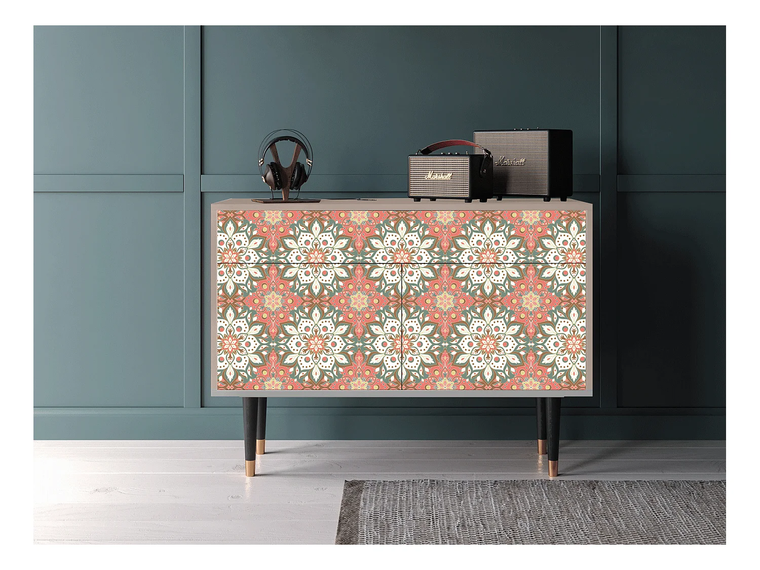 Sideboard - 115x85x48 cm - BS4 - Peach Grove, Latte