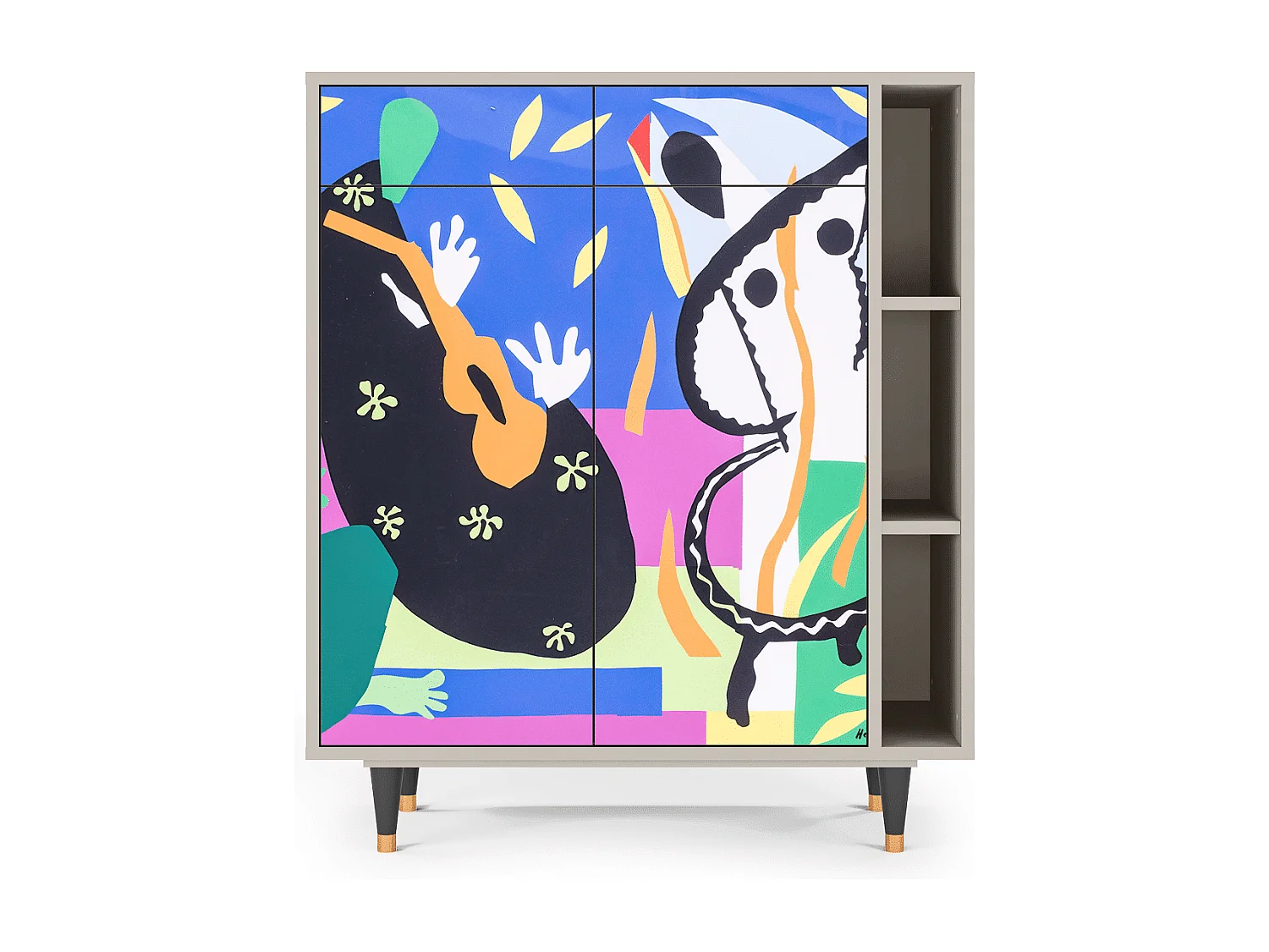 Dressoir - 96х110х41 cm - BS6 - La Tristesse du Roi, Zand