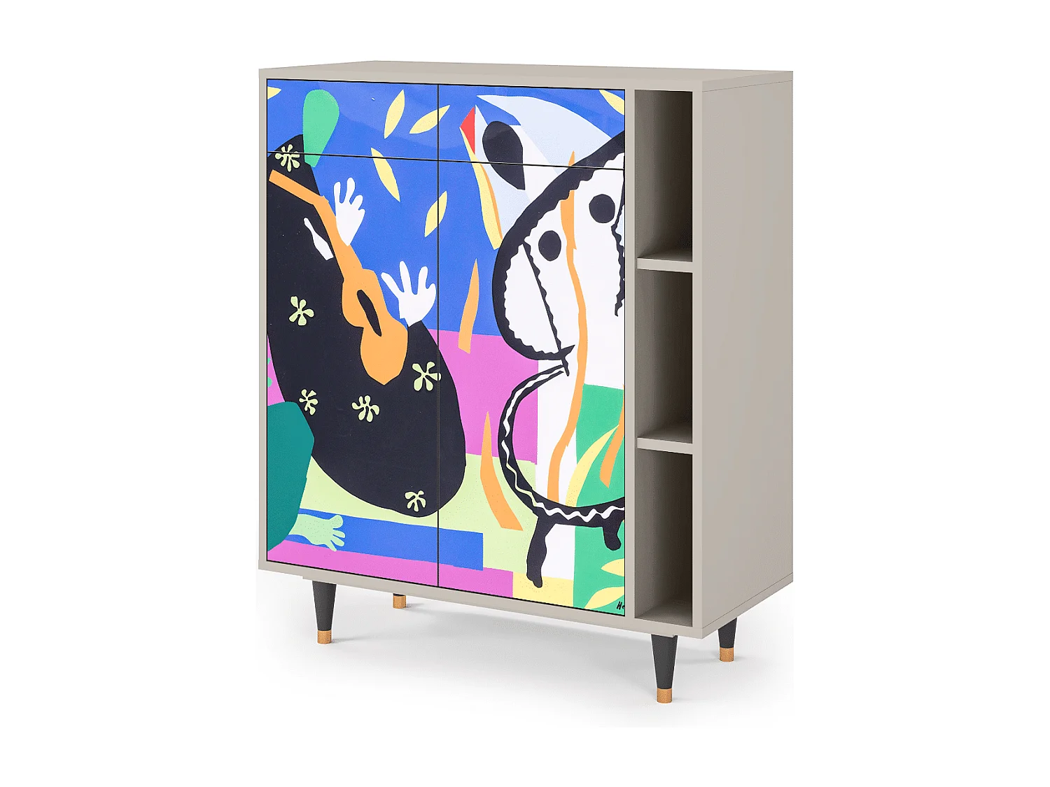 Dressoir - 96х110х41 cm - BS6 - La Tristesse du Roi, Zand