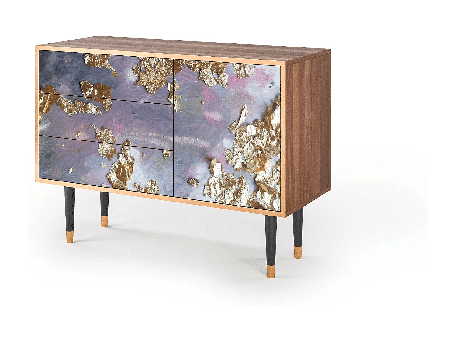 Buffet - 115х84х41 cm - S3 - Planet Earth, Noyer