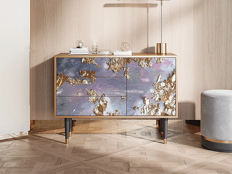 Buffet - 115х84х41 cm - S3 - Planet Earth, Noyer