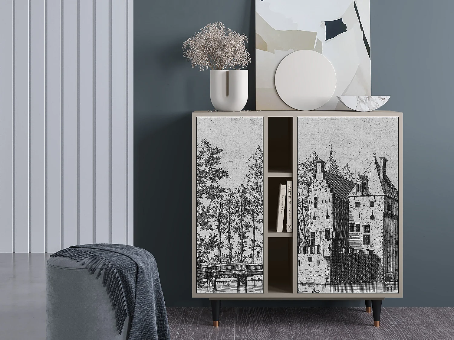 Credenza - 94х96х41 cm - BS5 - Castle by Breugel, Sabbia