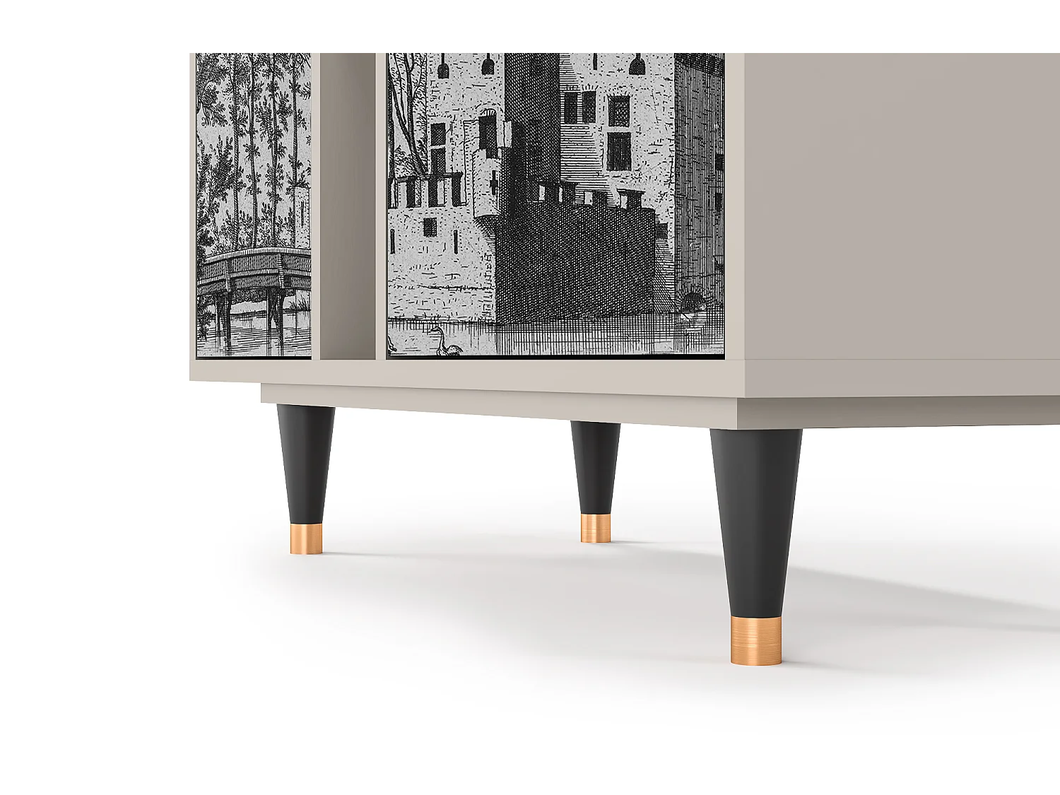 Credenza - 94х96х41 cm - BS5 - Castle by Breugel, Sabbia