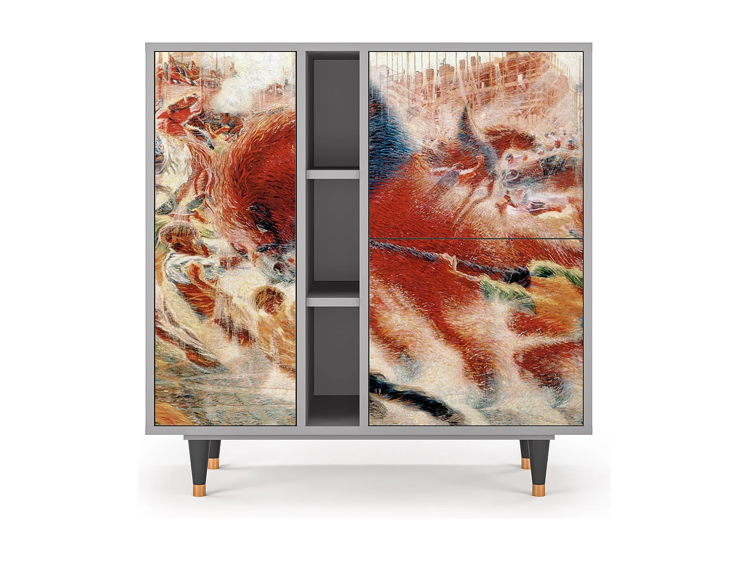 Buffet - 94х96х41 cm - BS5 - The City Rises, Gris