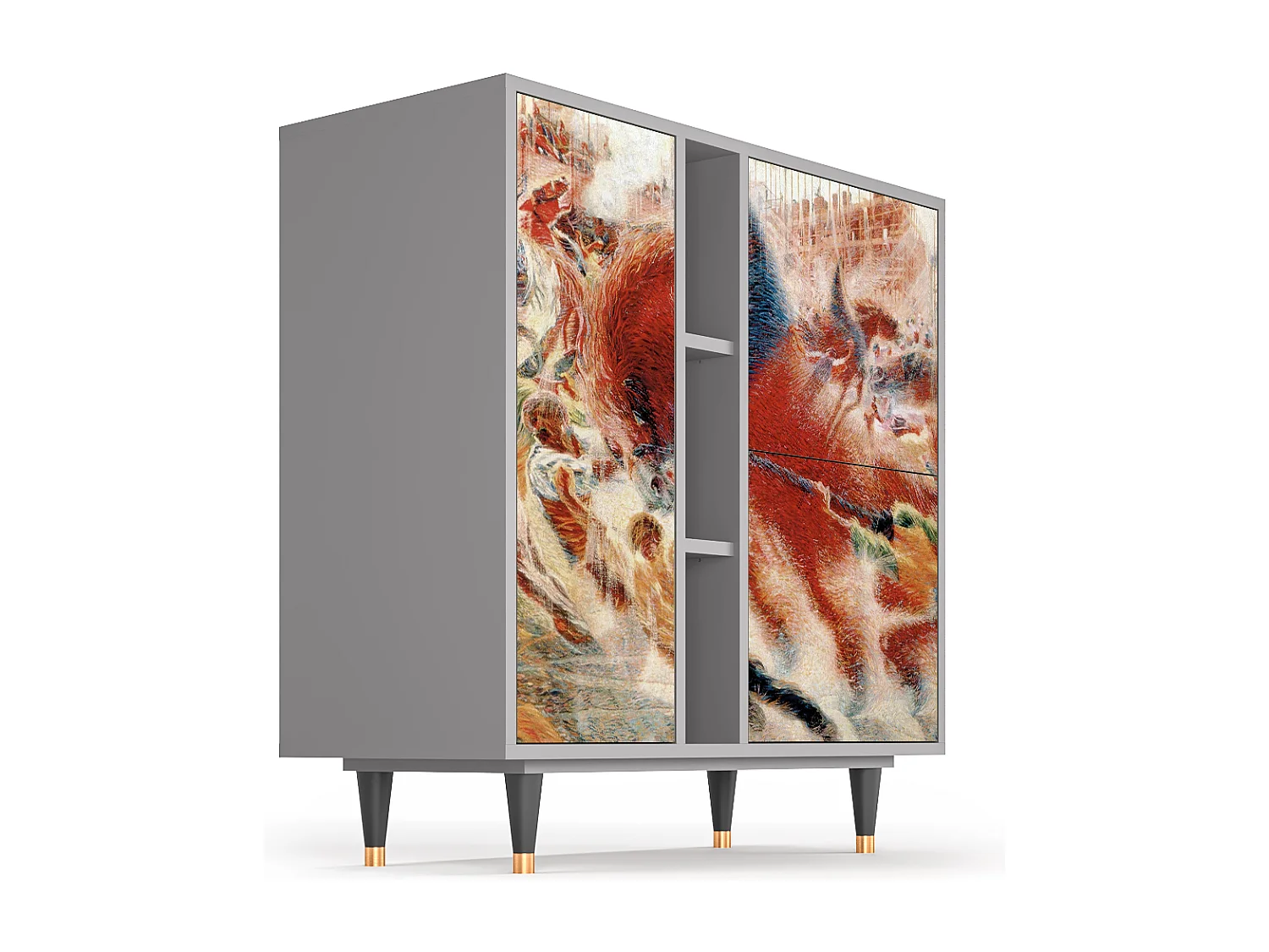 Buffet - 94х96х41 cm - BS5 - The City Rises, Gris