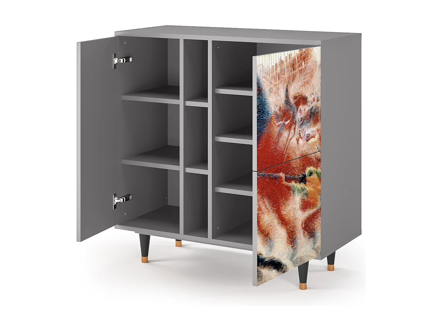 Buffet - 94х96х41 cm - BS5 - The City Rises, Gris