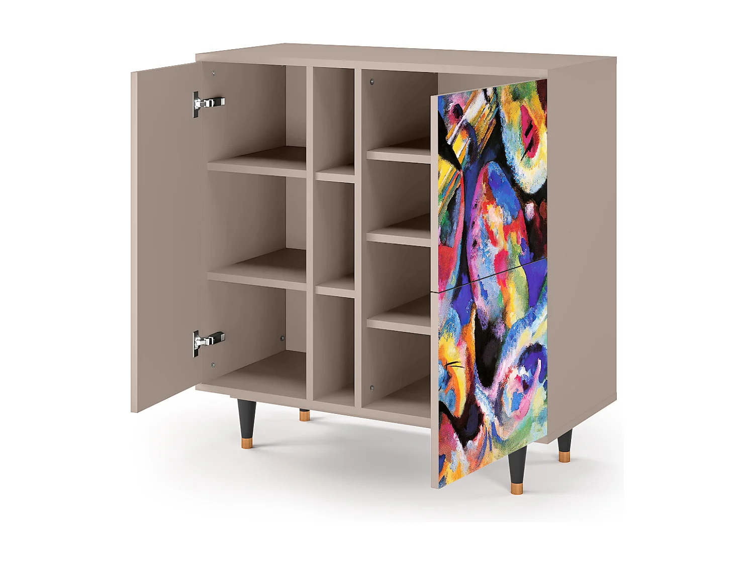 Buffet - 94х96х41 cm - BS5 - Kandinsky, Latte