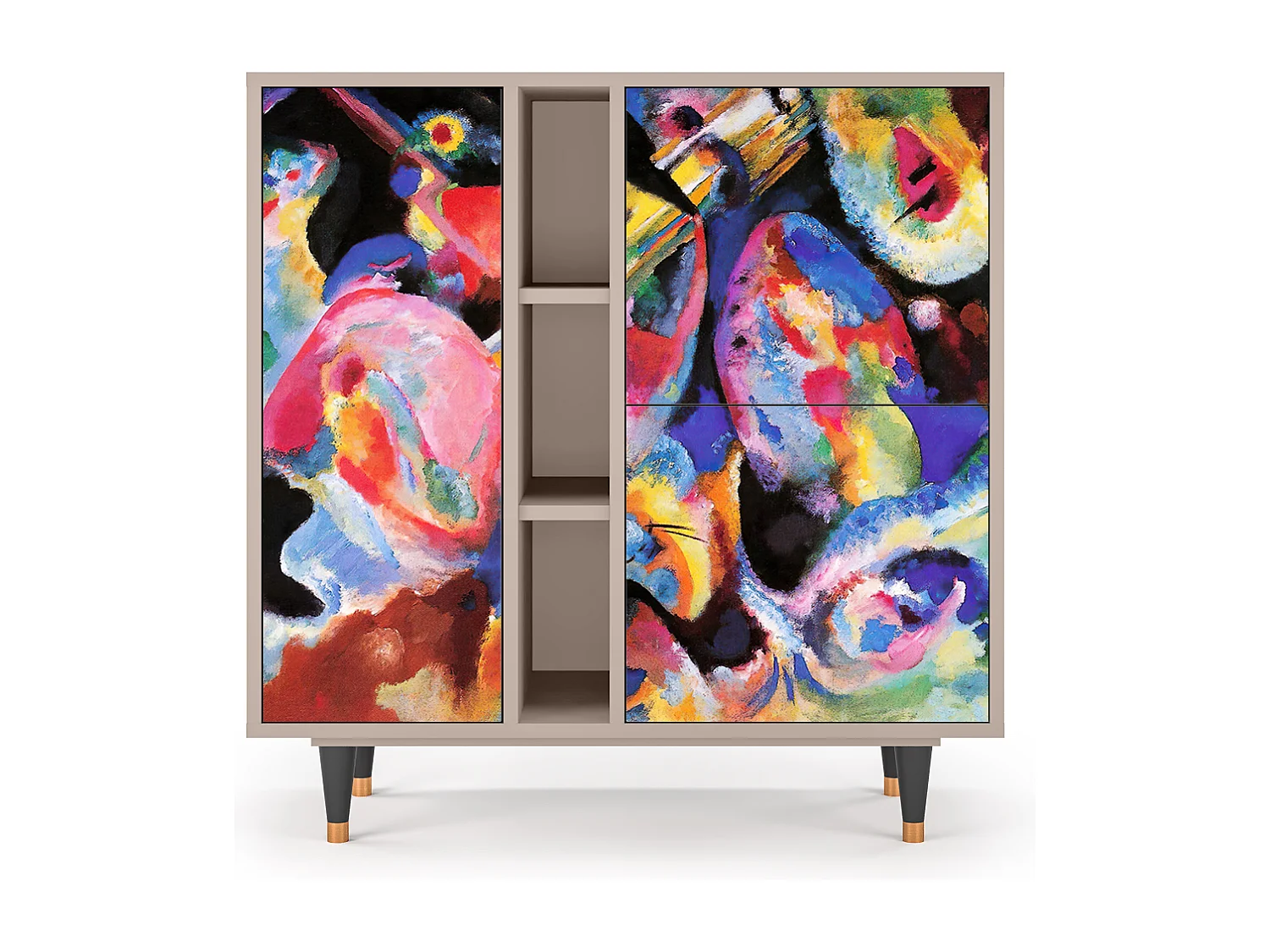 Sideboard - 94х96х41 cm - BS5 - Kandinsky, Latte