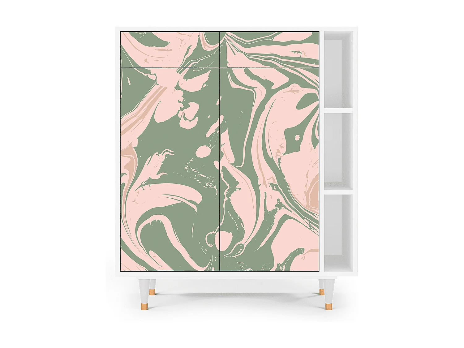 Aparador - 96х110х41 cm - BS6 - Aquarelle, Branco