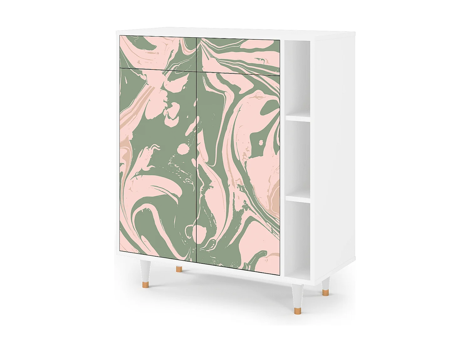 Aparador - 96х110х41 cm - BS6 - Aquarelle, Branco