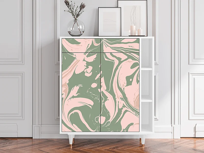 Aparador - 96х110х41 cm - BS6 - Aquarelle, Branco