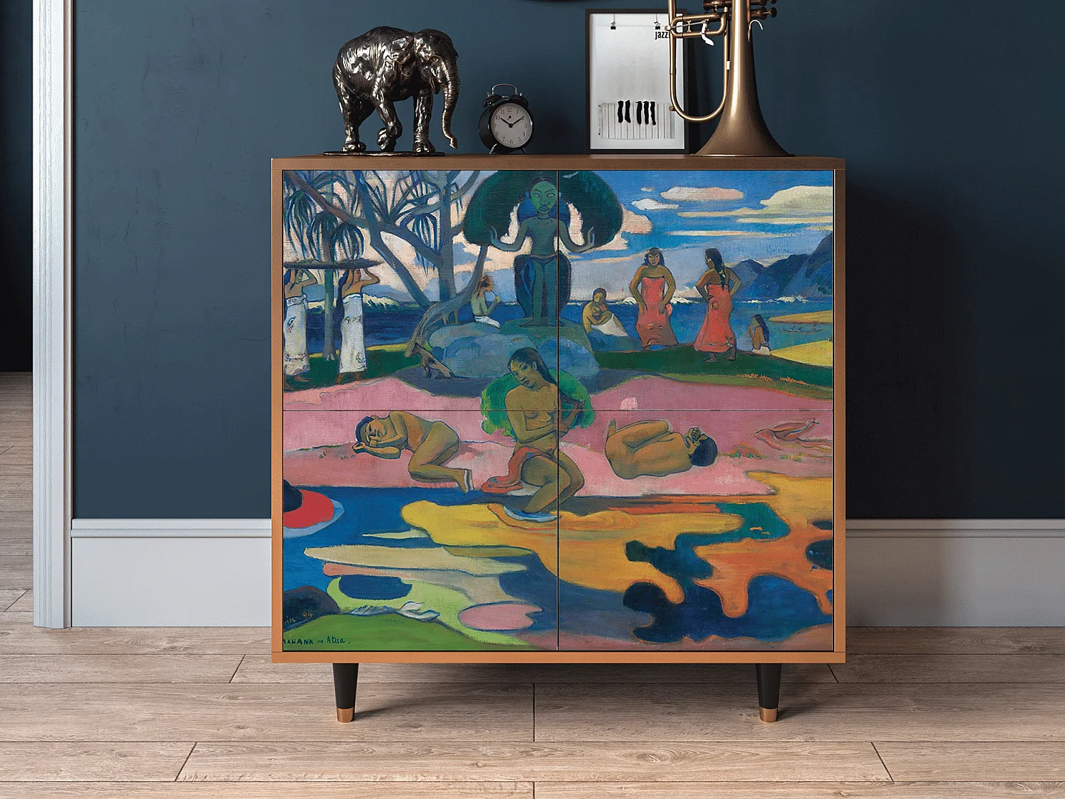 Aparador - 94x96x48 cm - BS3 - Day of the God, Nogueira