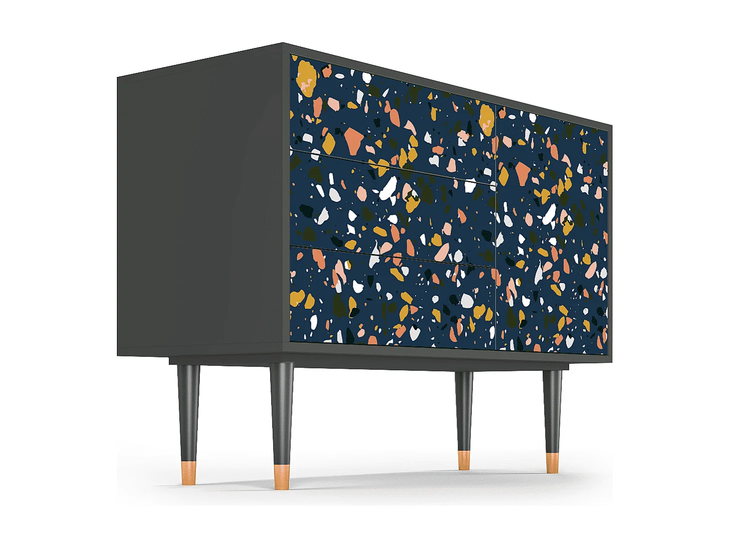 Buffet - 115х84х41 cm - S3 - Night Sky Langhterns, Anthracite