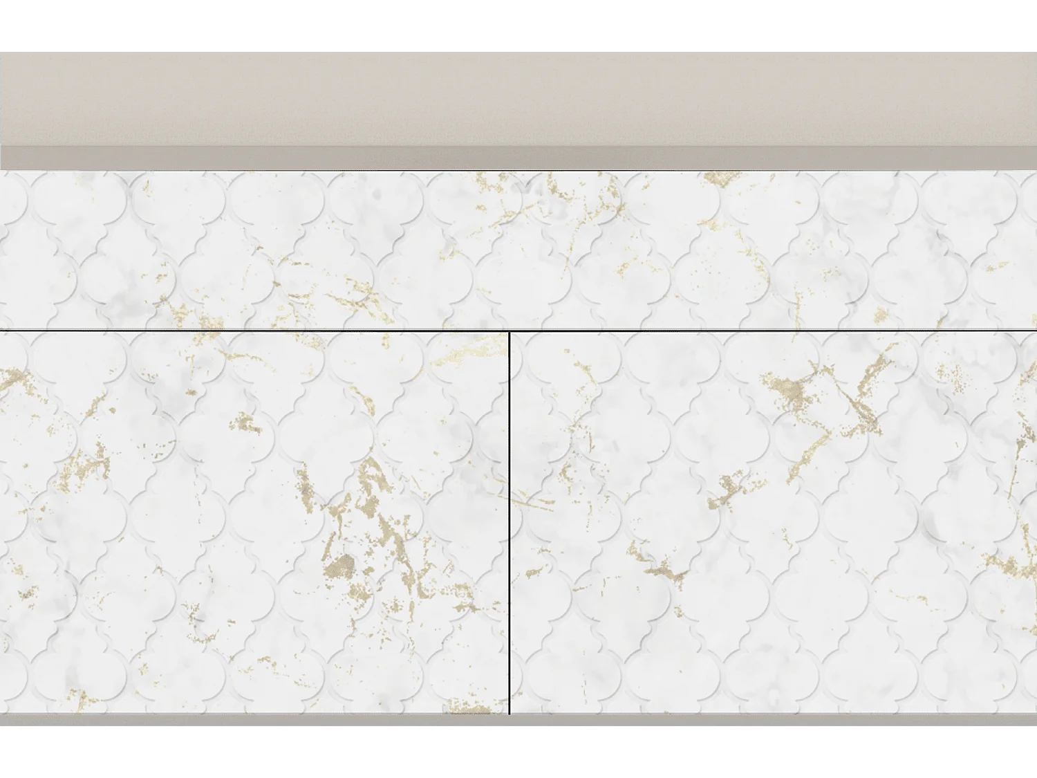 Buffet - 115x85x48 cm - BS4 - Sweet Cotton, Sable