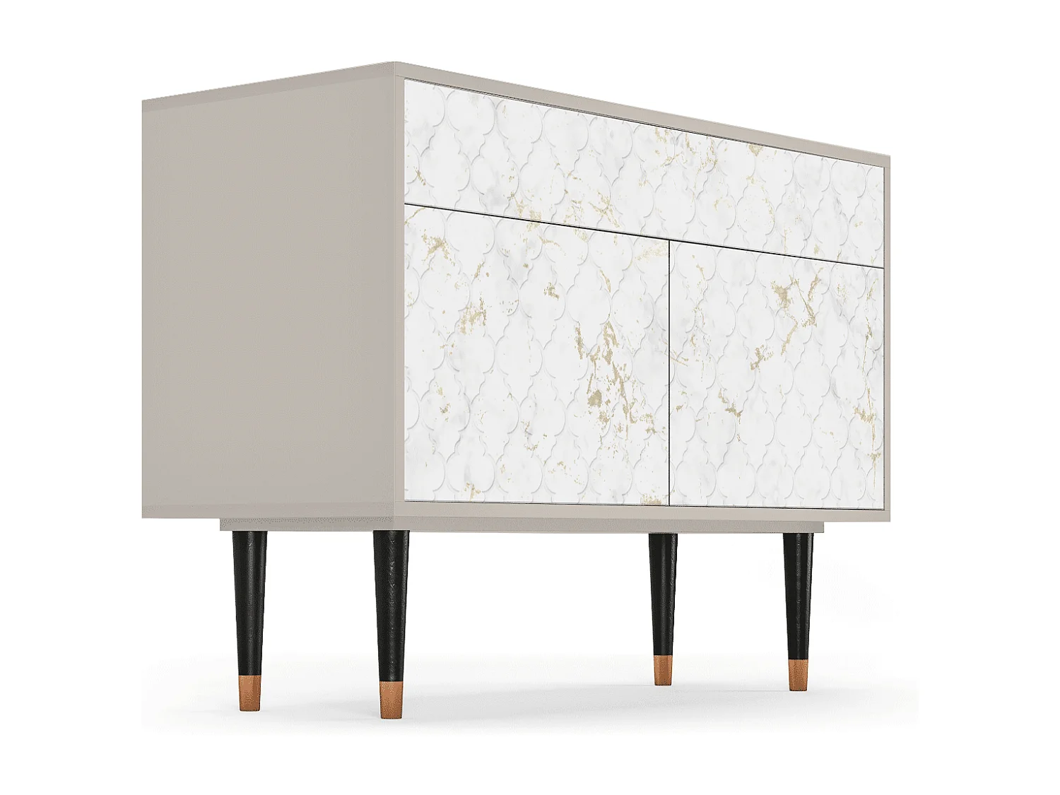 Credenza - 115x85x48 cm - BS4 - Sweet Cotton, Sabbia