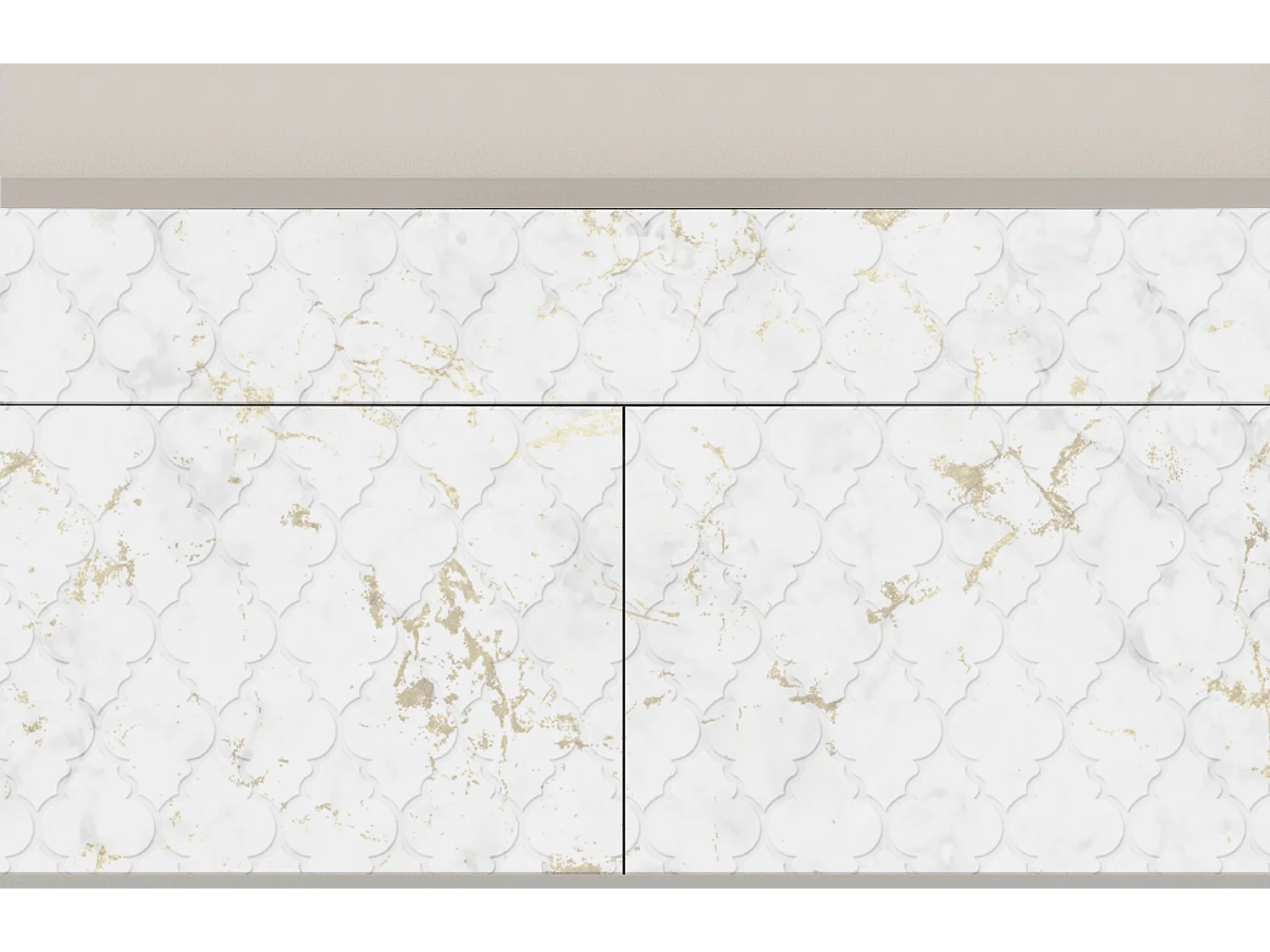 Credenza - 115x85x48 cm - BS4 - Sweet Cotton, Sabbia