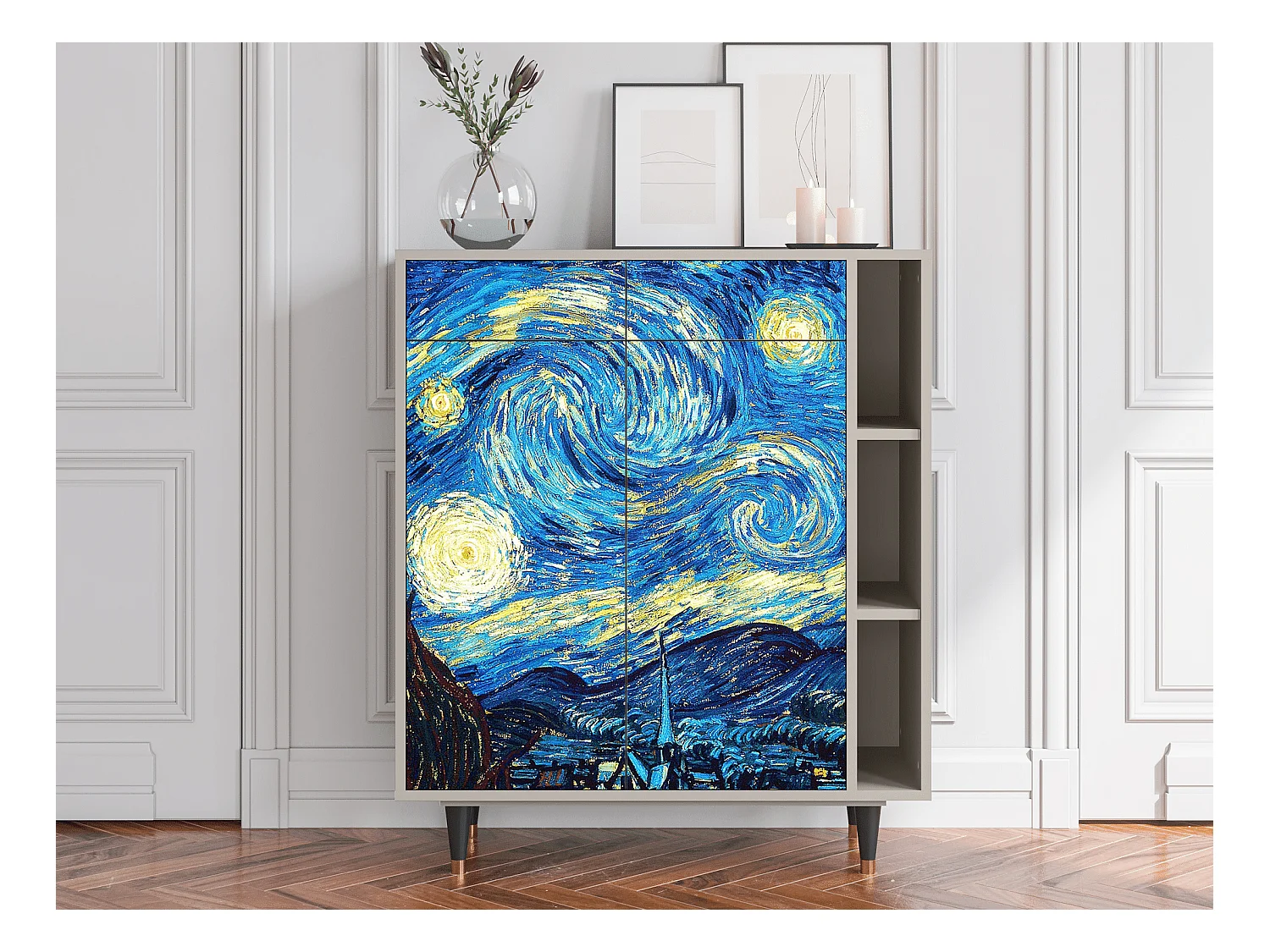 Buffet - 96х110х41 cm - BS6 - The Starry Night  , Sable