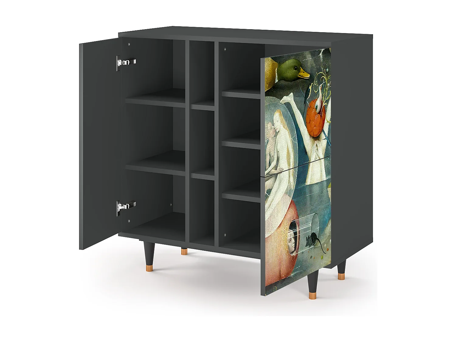 Kredens - 94х96х41 cm - BS5 - The Garden Of by Bosch, Antracyt