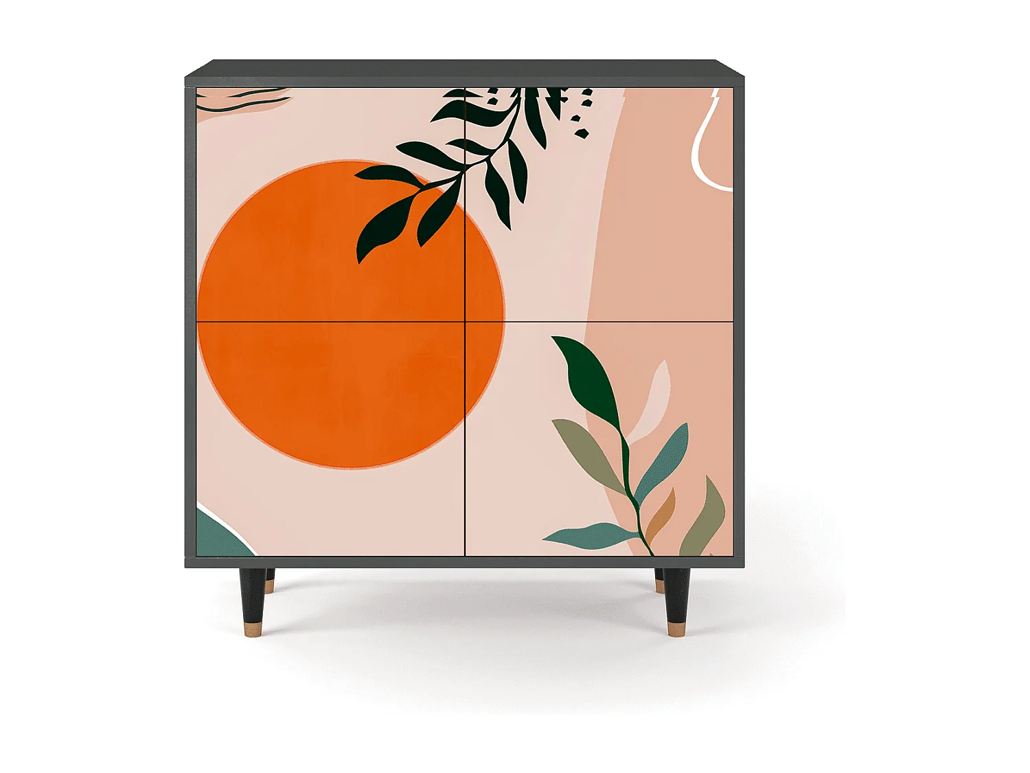 Credenza - 94x96x48 cm - BS3 - Artwork, Antracite