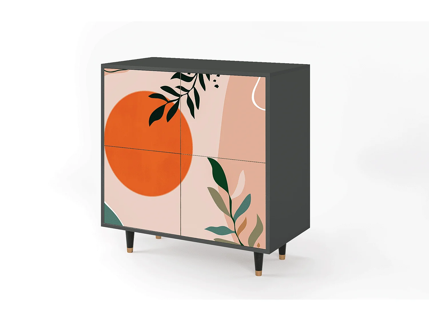 Credenza - 94x96x48 cm - BS3 - Artwork, Antracite