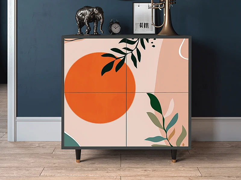 Dressoir - 94x96x48 cm - BS3 - Artwork, Antraciet