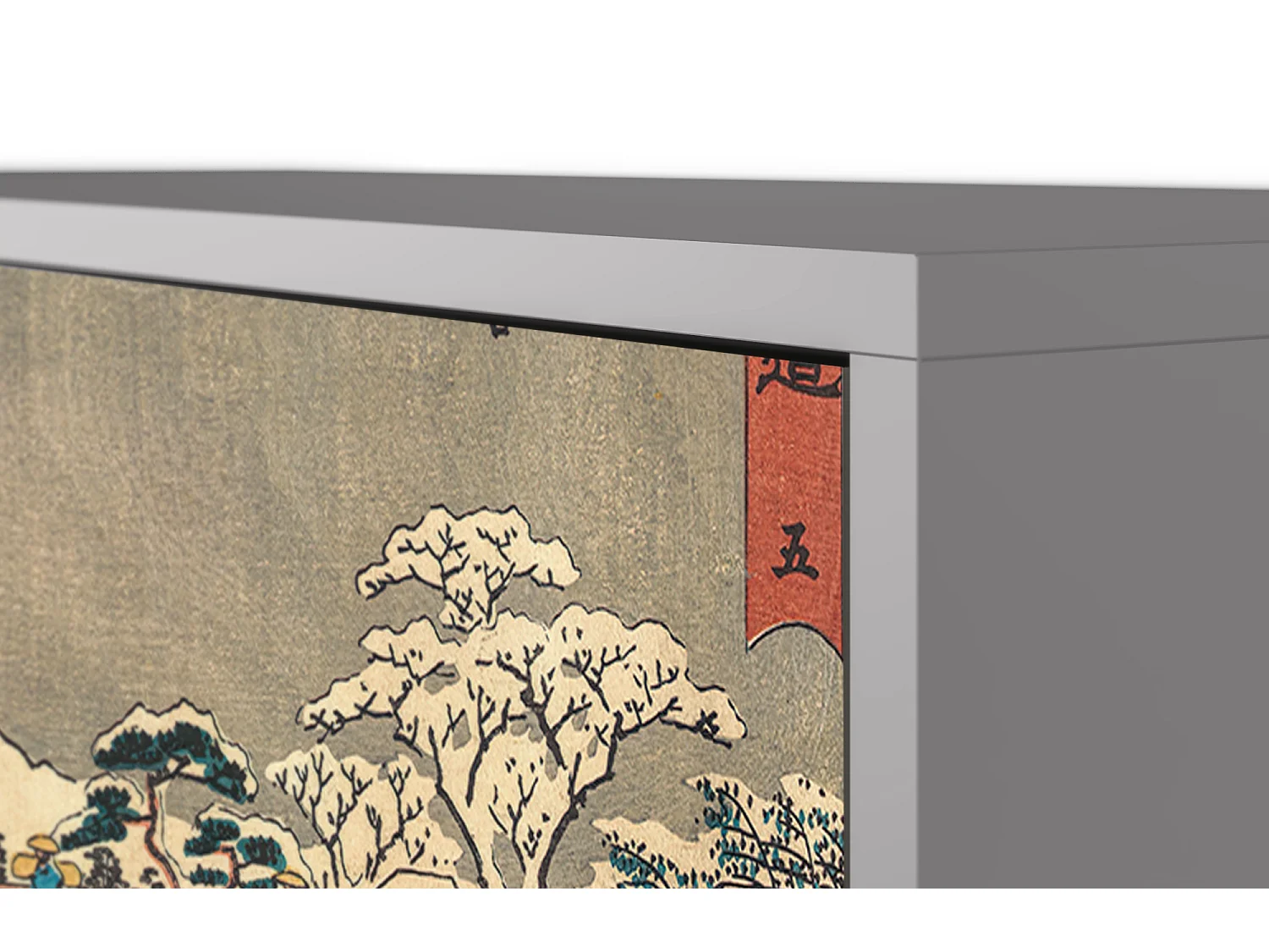 Buffet - 115х84х41 cm - S3 - Katabira River, Gris