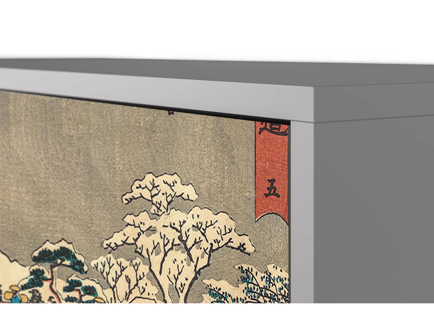 Buffet - 115х84х41 cm - S3 - Katabira River, Gris