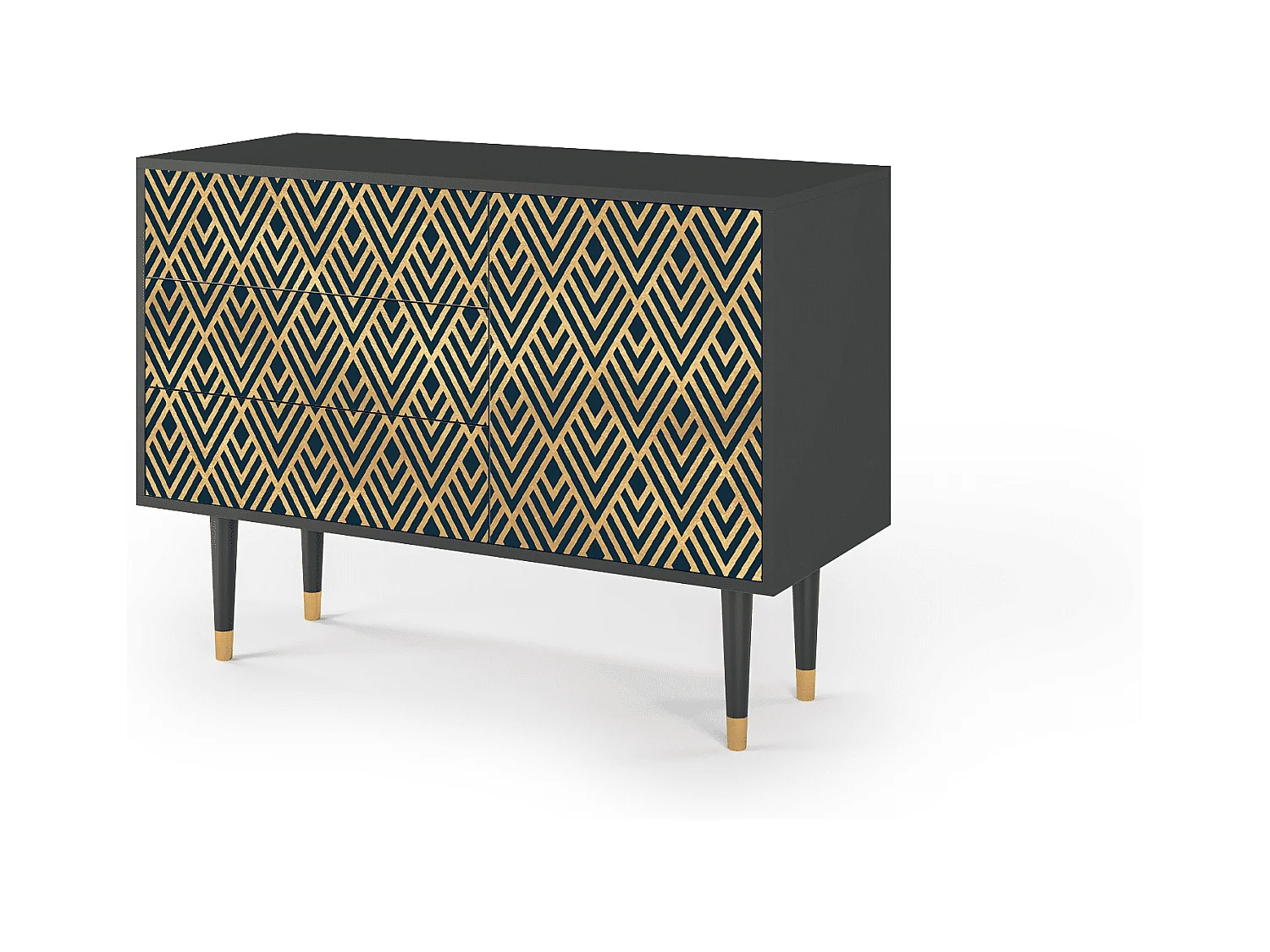 Buffet - 115х84х41 cm - S3 - Egypt Triangles, Anthracite